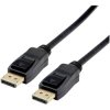 Value 11.99.5811 DisplayPort Cable Black 2.00 m Shielded DisplayPort plug
