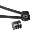 Opaska kablowa HellermannTyton T120RCOUPLER 156-00275, 380 mm, poliamid 6.6, 1 szt.