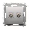 SIMON54 srebrny mat. DASF2.01/43 Gn. typu F podw.