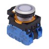 CW4L-A1E20Q4PW White 24V illuminated Maintained Push Button Switch 2NO IP65 IDEC