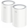DOMOWY SYSTEM WI-FI MESH M3000(2-PACK) V2.0 Wi-Fi 6 2.4 GHz, 5 GHz, 574 Mb/s + 2402 Mb/s CUDY