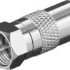 Adapter F: Wtyk F Gniazdo Do Kabla Koncentrycznego - Połączenie, Materiał...