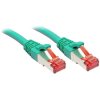 LINDY 47754 RJ45 Network Cable CAT 6 S/FTP 15m Green