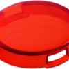 Cap, round, Ø 15 mm, (H) 3.8 mm, red, for pushbutton switch, 5.49.257.011/1303