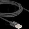 80031 USB 2.0 Kabel, A Stecker/C Stecker, gewinkelt, 2,0 m