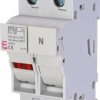 Rozłącznik bezpiecznikowy EFD 8 1p+N LED 002520012