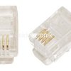 Wtyk telefoniczny 6P 4C RJ11 10szt