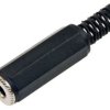 Gniazdo Jack 3,5mm STEREO plastik na przewód