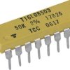 T16L Thick Film Resistor Networks, Dual-In-Line, Molded DIP