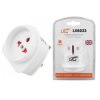 Podróżny adapter zasilania wtyk UK / gniazdo uniwersalne EU LTC
