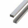 Profil aluminiowy do taśm LED 2000 mm prosty nawierzchniowy srebrny z kloszem mlecznym 478566 LED LINE