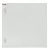 Obudowa metalowa 600x600x300 IP 65 IK10 RAL 7035 z płytą montażową stalową GEP-00182