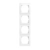 LOGI biały ramka 4x pionowa Kanlux