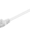 CAT 5e Kabel łączący, U/UTP, biały - Długość kabla 1.5 m