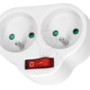 Rozgałęźnik + wył.2x2P+Z 250V 16A Orno 13187