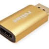 ROLINE GOLD Adapter DisplayPort - HDMI 4K@60 (wtyk / gniazdo) złoty