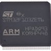 Mikrokontroler STMicroelectronics STM32F7 LQFP 144-pinowy Montaż powierzchniowy ARM Cortex M7 2,048 MB 32bit 216MHz