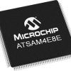 Mikrokontroler Microchip ATSAM LQFP 144-pinowy Montaż powierzchniowy ARM Cortex M4 512 kB 32bit CAN:2 120MHz RAM:128 kB