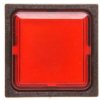 Lampka Sygnalizacyjna 25X25mm Czerwona 24V Ac/Dc Q25lf-Rt/Wb 089104