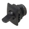SCI R13-402A BLACK 2 Pole SPST On-of Pnl Mnt Toggle Black