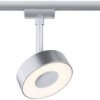 Lampa do systemu szynowego, wysokonapięciowego Paulmann Circle 95587 5 W LED 160 lm chrom (matowy)
