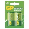 Bateria cynkowa R20 / D 1,5V GREENCELL 2BL /2szt./