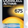 Bateria do aparatu słuchowego ZA 675 Duracell Activair 675 1.45 V 6 szt. 630 mAh cynkowo-powietrzne