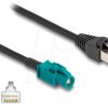90697 HF cable, HSD Z socket to RJ45 plug
