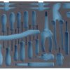 Wypełnienie piankowe Hazet 163-31L 163-31L Wymiary: (D x S) 519 mm x 342 mm