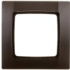 KARO Ramka pojedyncza czekoladowy metalik R-1S/40