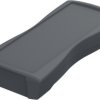 ABS handheld enclosure, (L x W x H) 209.3 x 98 x 34.8 mm, gray (RAL 7024), IP40, 82803124