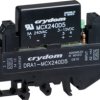 Solid state relay, 280 VAC, zero voltage switching, 3-15 VDC, 5 A, DIN rail, DRA1-MCX240D5