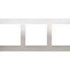 SIMON 54 Ramka 3 potrójna metalowa Inox IP20/IP44 DR3/61 KONTAKT SIMON