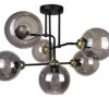 Lampa sufitowa nowoczesna 6xE27 COSMO BLACK/GOLD