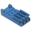 TE 281786-5 HE14 IDC Cable Socket 180 Degree 1 x 5P 28-26AWG Blue