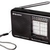 Roadstar TRA-2989 Radio przenośne fale krótkie (HF), fale średnie (MF), fale metrowe (VHF) czarny