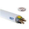 Przewód YDY 4x10 mm2 (450/750V) instalacyjny okrągły biały NYM-O (krążki 100m) 172170008C0100 NKT