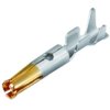 Receptacle, 0.14-0.25 mm², crimp connection, gold-plated, 61 0800 098 00, package with 50 pieces