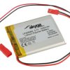 Akumulator; Li-Po; LP405063; 3,7V; 1400mAh; 4,0x50x63mm; Zabezpieczenie PCM; konektor+ gniazdo 2,54*2piny; AKYGA; RoHS
