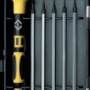 T4896 Screwdriver set, double replaceable blades, mixed, 7 pieces