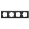 Panasonic Novella Ramka Poczwórna Czarna 92180654M