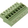 TLP-CPF8K Kostka zaciskowa, 8pin, kątowa, z gniazdem raster 5,08 mm