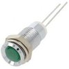 Signal light, green, 5 mcd, Mounting Ø 6 mm, pitch 2.54 mm, LED number: 1, M.5030G