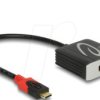 63312 Delock Adapter USB Type-C male > Displayport female 4K