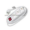 Przedłużacz 1,5m 3x2P/schuko+wyłcznik GS 1,5mm2