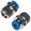Złączka pneumatyczna R 1/4 Wciskane 4 mm RS PRO Adapter gwintowany prosty