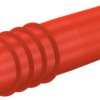 1 mm insulating grommet, solder connection, red, 22.2070-22