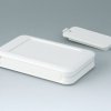 ABS enclosure, (L x W x H) 65 x 105 x 19 mm, gray white (RAL 9002), IP40, A9051117