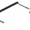 85833 Spiral cable jack, 3.5-mm plug > 6.35-mm socket