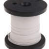 Przewód montażowy 0,2 mm² Biały RS PRO ETFE 24 AWG 300 V dł. 50m 1/0,51 mm +160°C RoHS Compliant